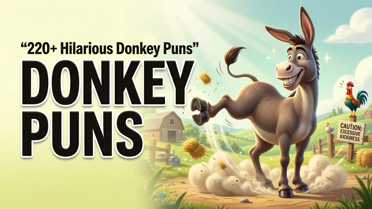 Donkey puns