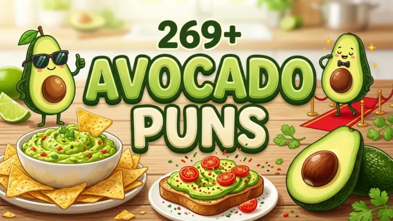 avocado puns