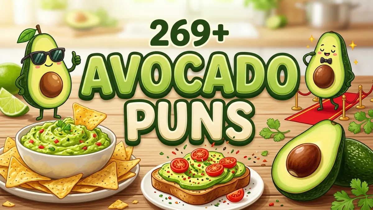 avocado puns