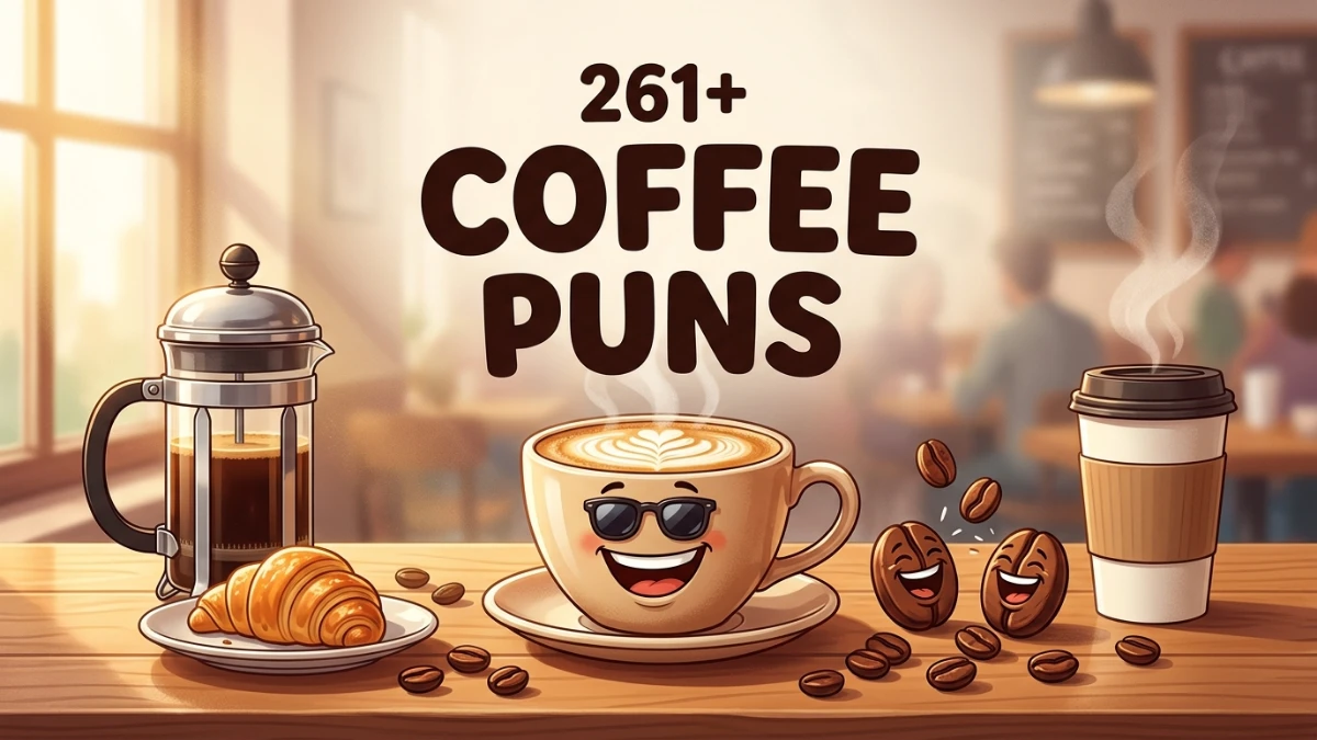 coffee puns