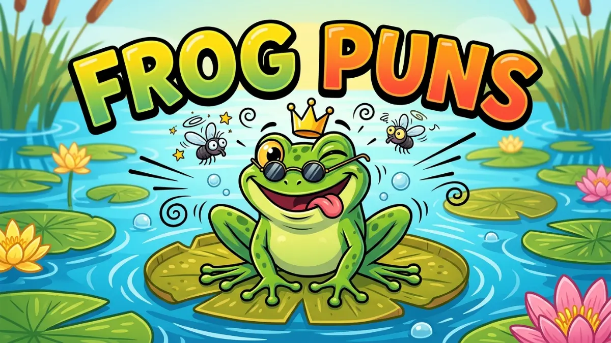 frog puns