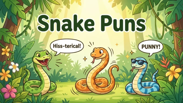 snake puns