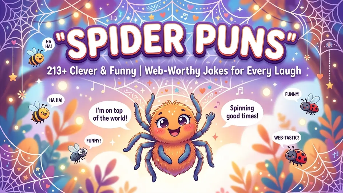 spider puns