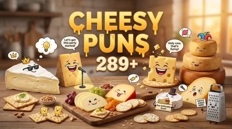cheesy puns