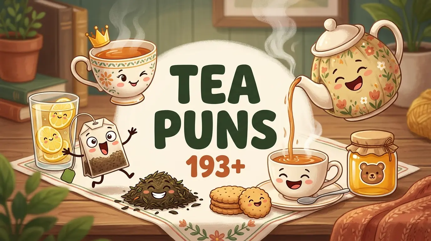 tea puns